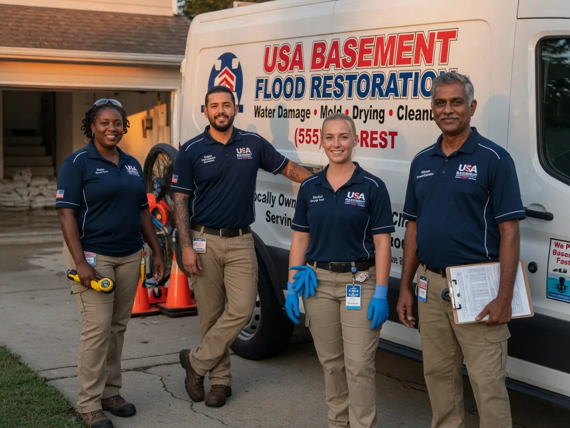 Basement Flood Cleanup company in Dix, IL