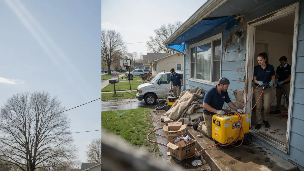 Basement Flood Cleanup in Dix, IL near me